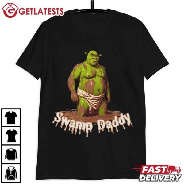 Shrek Swamp Daddy Parody Gift T Shirt (3)