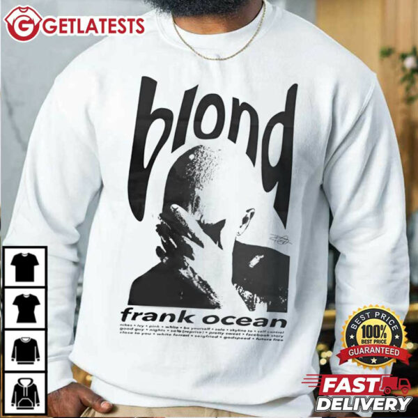 Blond Frank Ocean Album Music T Shirt