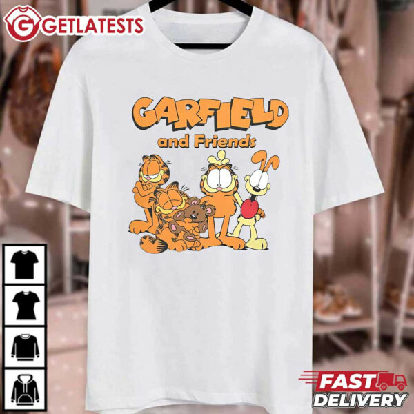 Garfield And Friends American Animated Television T Shirt (1)