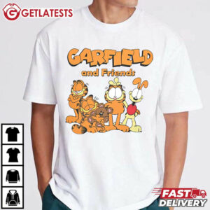 Garfield And Friends American Animated Television T Shirt (2)