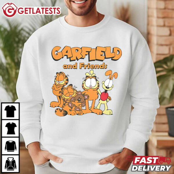 Garfield And Friends American Animated Television T Shirt (4)