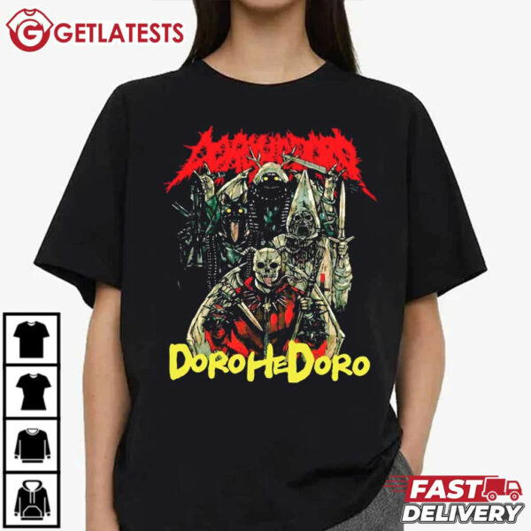 DoroHeDoro Key Characters Anime Japanese T Shirt (3)