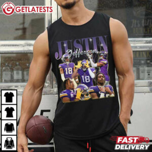 Justin Jefferson American Football NFL T Shirt (3)