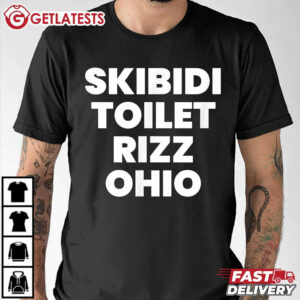 Skibidi Toilet Rizz Ohio T Shirt