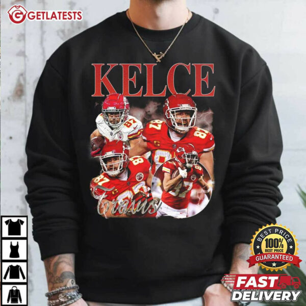 Travis Kelce American Football NFL T Shirt (4)