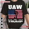 United Auto Workers for Donald Trump UAW 2024 T Shirt (3)