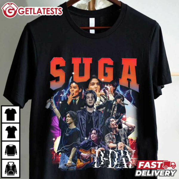 Suga D Day Agust D BTS Kpop Music T Shirt (3)