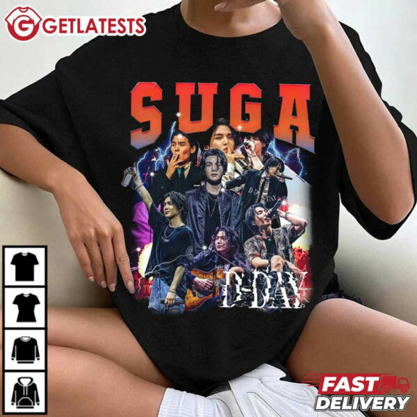 Suga D Day Agust D BTS Kpop Music T Shirt (4)