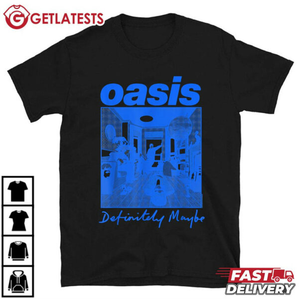 Oasis Definitely Maybe Album Rock Music T Shirt (1)