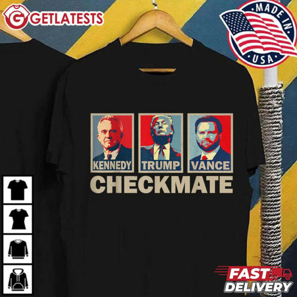 Trump Vance Kennedy Checkmate 2024 T Shirt (1)