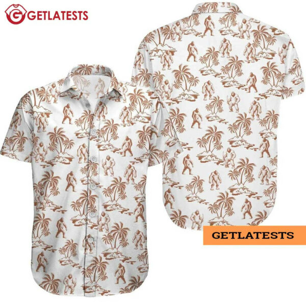 Bigfoot Sasquatch Cryptids Summer Hawaiian Shirt (1)