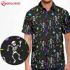 Raving Skeletons Novelty Halloween Hawaiian Shirt (1)