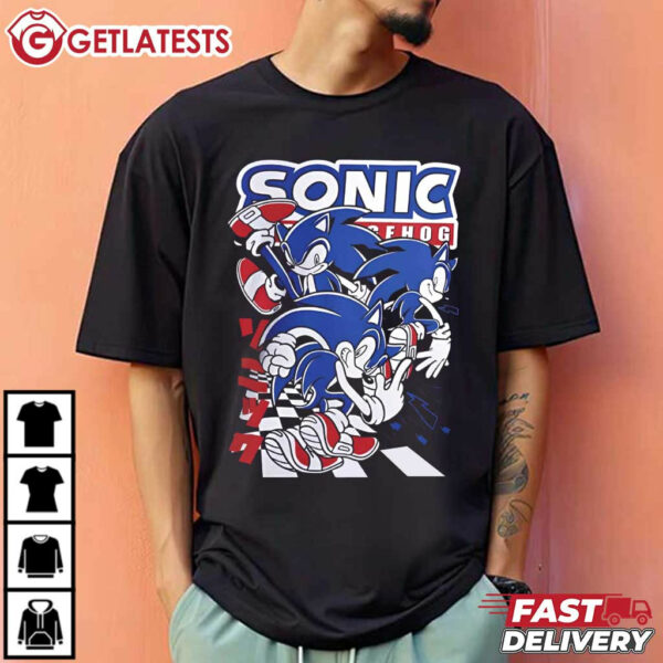 Sonic the Hedgehog Japanese Games T Shirt (1)