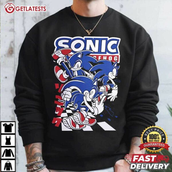 Sonic the Hedgehog Japanese Games T Shirt (4)