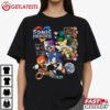 Sonic Heroes Knuckles Tails Gaming T Shirt (4)