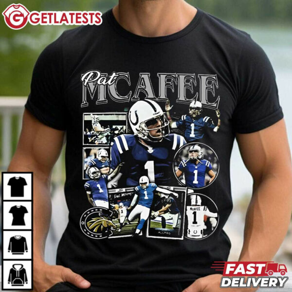 Pat McAfee Indianapolis Colts NFL T Shirt (1)