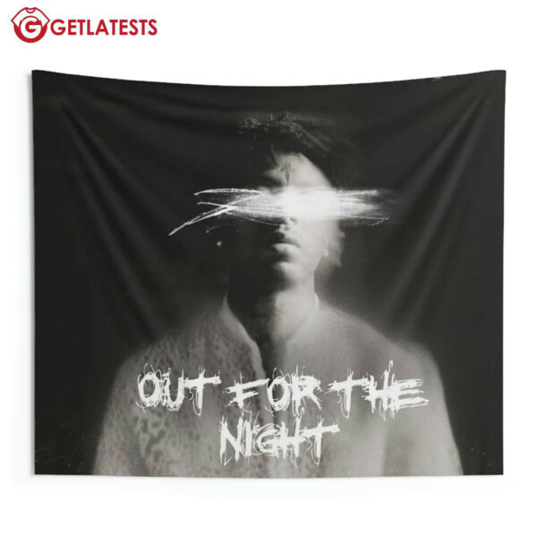 21 Savage Out For The Night Wall Tapestry