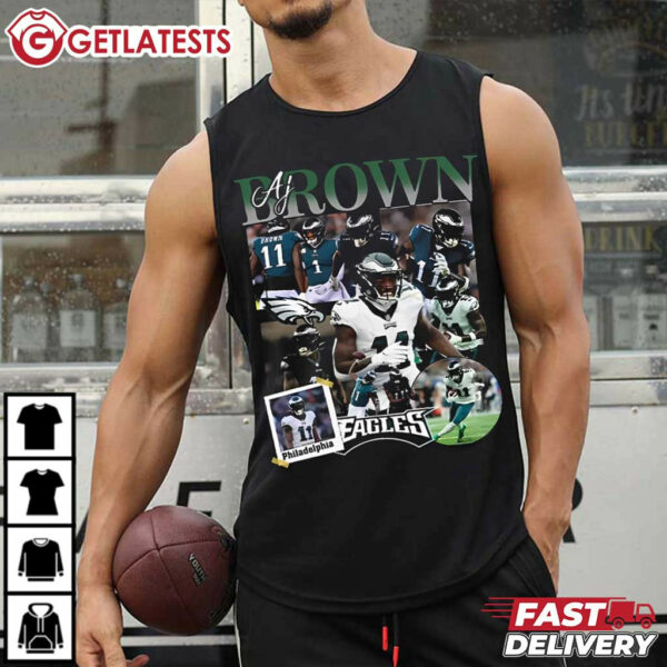 A J Brown Philadelphia Eagles NFL T Shirt (2)