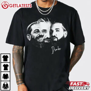 Drake Three Distinct Facial Style American Rapper T Shirt (3)