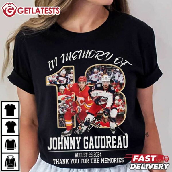 In Memory Of Johnny Gaudreau August 29 2024 T Shirt (2)