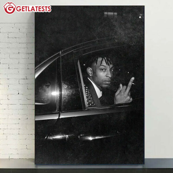 21 Savage Hip hop Music Poster