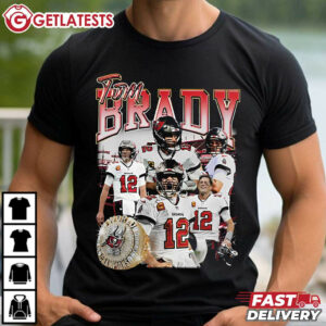 Tom Brady Tampa Bay Buccaneers American Football NFL T Shirt (2)