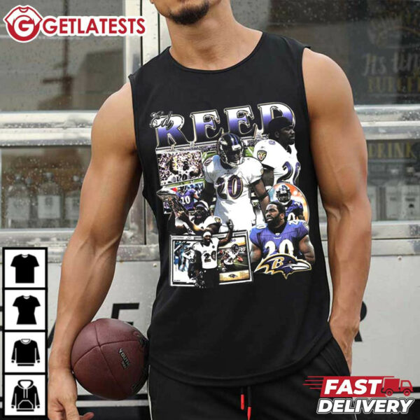 Ed Reed Baltimore Ravens NFL T Shirt