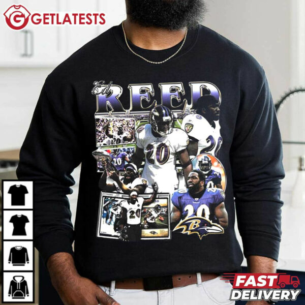 Ed Reed Baltimore Ravens NFL T Shirt