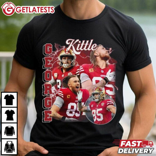 George Kittle San Francisco 49ers NFL T Shirt (3)