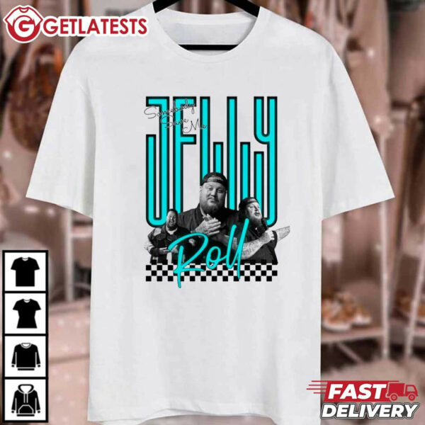 Jelly Roll Somebody Save Me Music T Shirt (1)