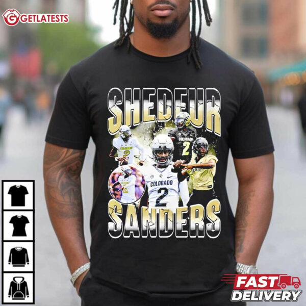 Shedeur Sanders Colorado Buffaloes NFL T Shirt (1)