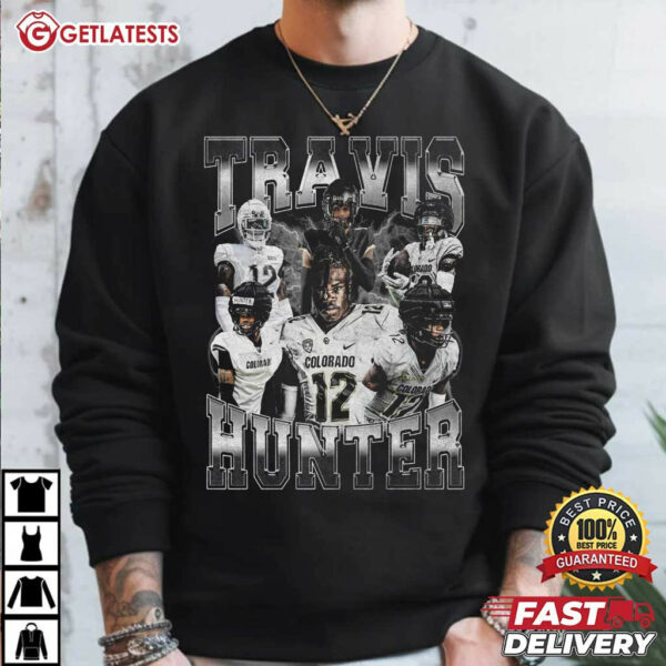 Travis Hunter Colorado Buffaloes NFL T Shirt (2)