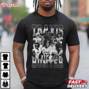 Travis Hunter Colorado Buffaloes NFL T Shirt (3)