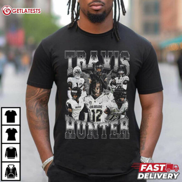 Travis Hunter Colorado Buffaloes NFL T Shirt (3)