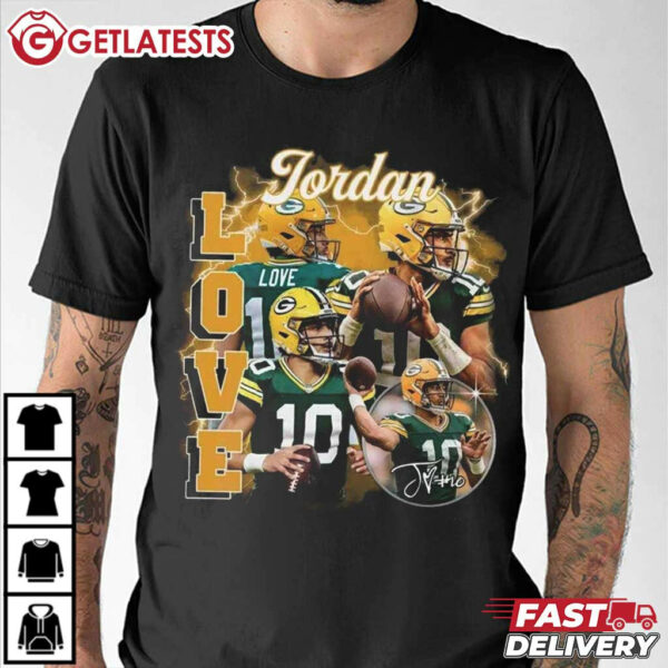 Jordan Love Green Bay Packers NFL T Shirt (2)