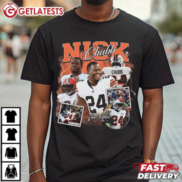 Nick Chubb Cleveland Browns NFL T Shirt