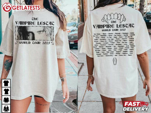 The Vampire Lestat World Tour 2025 T Shirt (1)