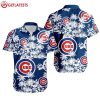 Chicago Cubs Tropical Floral Summer Hawaiian Shirt