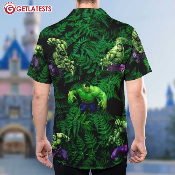 Hulk The Forest Green Tropical Summer Hawaiian Shirt And Shorts (3)