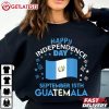 Happy Independence Day September 15th Guatemala T Shirt (2)