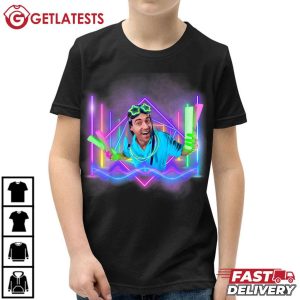 Danny GO Kids Glow Sticks Neon Music T Shirt (1)