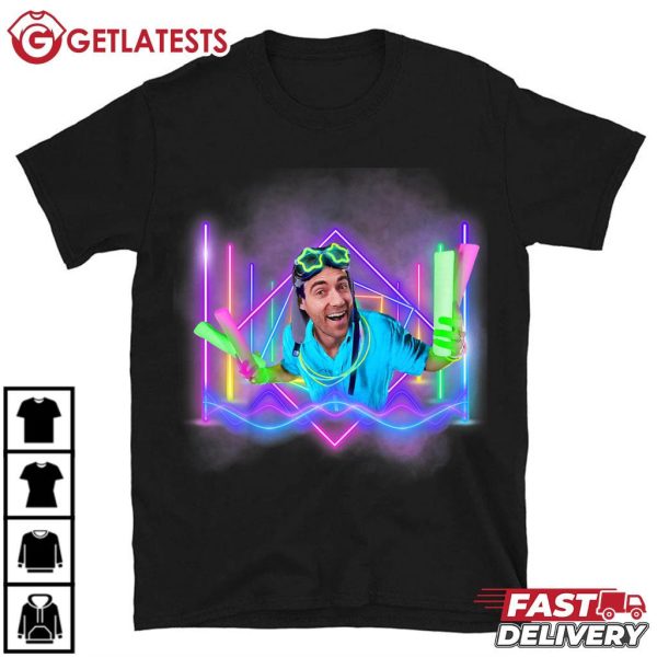 Danny GO Kids Glow Sticks Neon Music T Shirt (2)