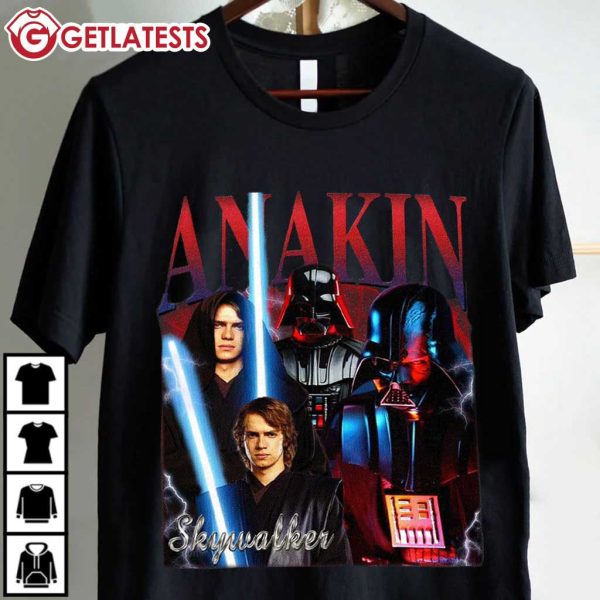 Anakin Skywalker Darth Vader Star Wars Movie Graphic T Shirt (2)