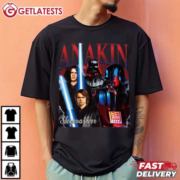 Anakin Skywalker Darth Vader Star Wars Movie Graphic T Shirt (3)