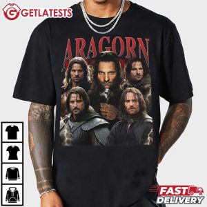 Aragorn The Lord of the Rings Movie T Shirt (3)