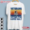 Veterans Voting For Harris Walz T Shirt