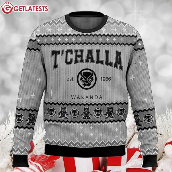 Black Panther T'Challa Ugly Sweater