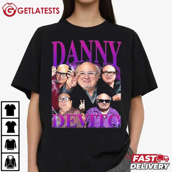 Danny DeVito American Actor Retro Graphic T Shirt (4)