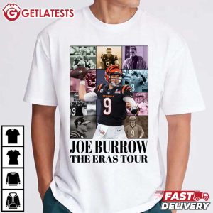 Joe Burrow The Eras Tour T Shirt