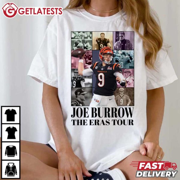 Joe Burrow The Eras Tour T Shirt